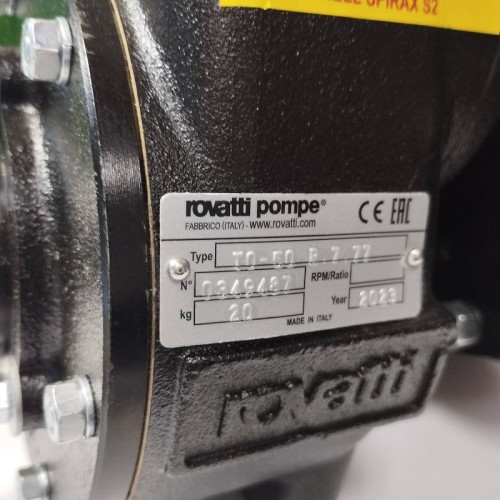 Pompa napędzana przez WOM ciągnika Rovatti T0-50 R.7.77-1