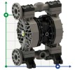 PHOENIX P400 PP Hytrel ATEX pompa membranowa pneumatyczna