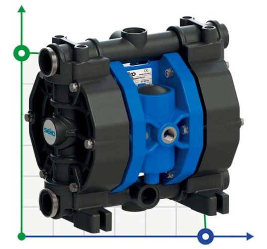 Pneumatyczna pompa membranowa SEKO Duotek AF100 PP