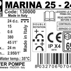 MARINA 25-24V pompa do przesyłu paliw i smarów