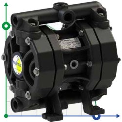 PHOENIX P50 PVDF ATEX pompa membranowa pneumatyczna