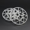 Plastikowy Pierścień Snowflake, PP, 93x34x1,5 mm, 1 m3