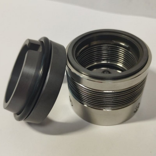 Uszczelnienie mechaniczne z mieszkiem metalowym R-680 2.3/4, SIC/SIC, VITON, AM350/316