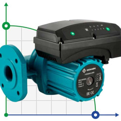 Elektronicznie sterowana pompa obiegowa HRS600EA-DN50, 220 V z mokrym wirnikiem