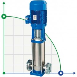 Pompa odśrodkowa Speroni VSM 2-7 wielostopniowa pionowa