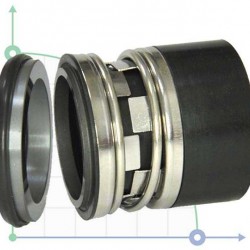 Uszczelnienie pompy R-2100N 43, CAR/SIC, VITON, 304