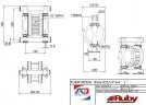 RUBY 025S-P-TST-T  pompa membranowa pneumatyczny