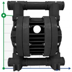 RUBY 025S-P-TST-T  pompa membranowa pneumatyczny