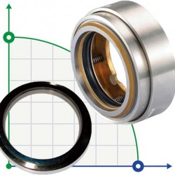 Uszczelnienie mechaniczne pompy Flygt R-FL.58UR 90, TC/TC, VITON, 304