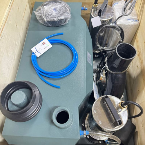 Urządzenie do podnoszenia ścieków z dwiema pompami i panelem sterowania AIZL-1500W Podwójne, 30/13, 1,5 kW, 220V, 2800 obr./min