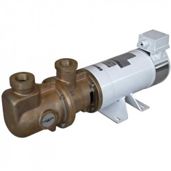 Pompa śrubowa LIVERANI MO-B 44 CC/12V 0,55 kW, 1400 obr./min z obudową z brązu do sektora morskiego