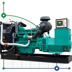 Przemysłowy generator diesla XHYV-450GF z ATS, silnik Volvo 600kVA, 450kW, 380V/50HZ typ otwarty