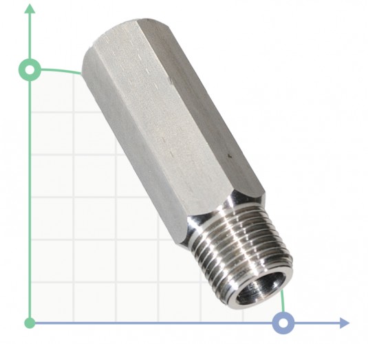 Uchwyt czujnika ETATRON 1/2, IN-LINE, ETATRON D. S.