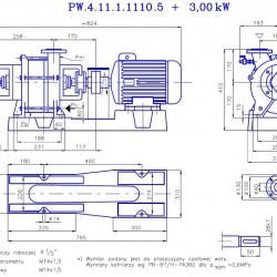 PW.4.11.1.1110 pompa próżniowa jednostopniowa