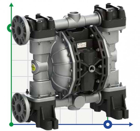 Pompa membranowa do farb PHOENIX P120 ALU HYTREL+PTFE, 120 l/min
