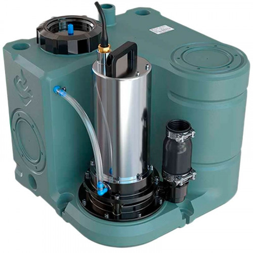 Stacja kanalizacyjna do magazynów, wiat, piwnic z mechanizmem tnącym i panelem sterowania AIZL-SC1500W, 19,5/19,5, 1,5 kW, 220V, 2800 obr