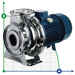 Pompa ze stali nierdzewnej NX32/400 (200), 3 kW, 20 m3/h, 44m, 380V/T, AISI 304 (EBARA 3M 32-200/3)