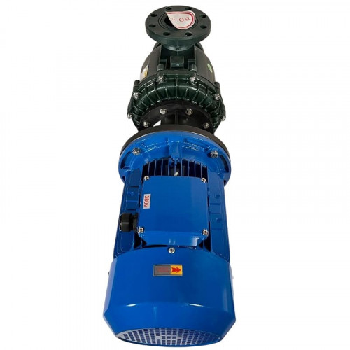 Pompa chemiczna do azotanu sodu QHB-750102 PVDF, 1300 l/min, 26,5 m, 380 V, odśrodkowa samozasysająca