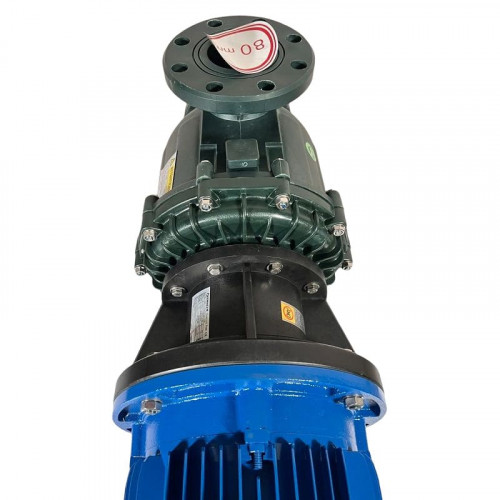 Pompa chemiczna do azotanu sodu QHB-750102 PVDF, 1300 l/min, 26,5 m, 380 V, odśrodkowa samozasysająca