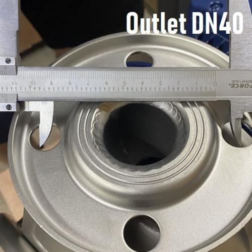 BZ 40-160/4, monoblokowa pompa odśrodkowa ze stali nierdzewnej AISI 316L do wody amoniakalnej