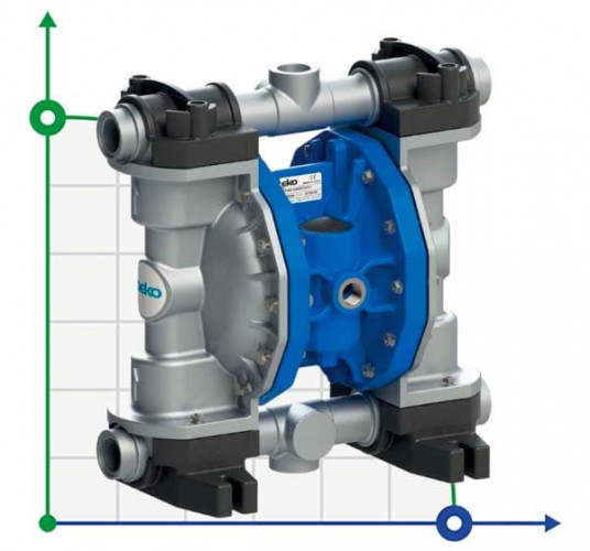Pneumatyczna pompa membranowa SEKO Duotek AF160 ALU