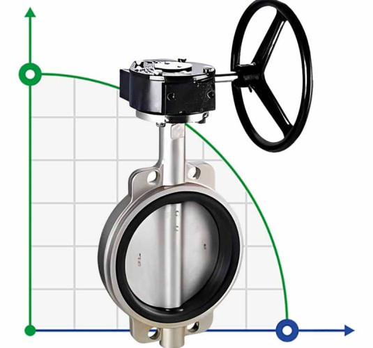 PN16 DN300 Zawór motylkowy, korpus i dysk ze stali nierdzewnej AISI 304, Seat EPDM