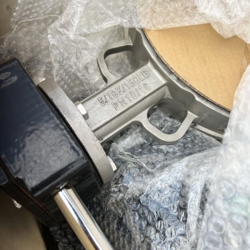 PN16 DN300 Zawór motylkowy, korpus i dysk ze stali nierdzewnej AISI 304, Seat EPDM