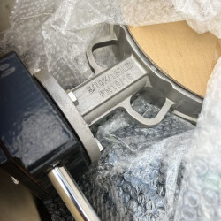 PN16 DN300 Zawór motylkowy, korpus i dysk ze stali nierdzewnej AISI 304, Seat EPDM