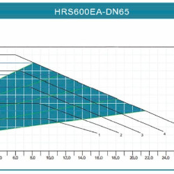 Energooszczędna pompa obiegowa HRS600EA-DN65, 220 V z mokrym wirnikiem