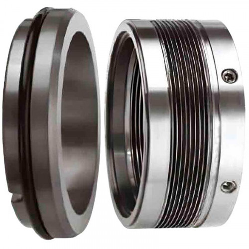 Uszczelnienie mieszkowe metalowe wału pompy R-MFL85N 90, SIC/SIC, VITON, AM350/316, G16