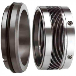 Uszczelnienie mieszkowe metalowe wału pompy R-MFL85N 90, SIC/SIC, VITON, AM350/316, G16