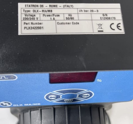 Pompa dozująca PDE DLX-MA/MB 20-3 230V/240V