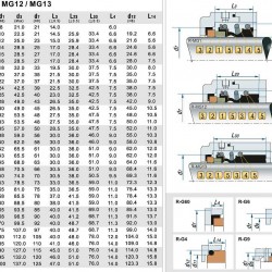 Uszczelnienie mechaniczne R-MG1 53, CAR/SIC, NBR, 304, G60
