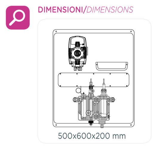 System dozowania z kontrolą chloru PANEL A-CHLORO HC997 CL-1C 05/08