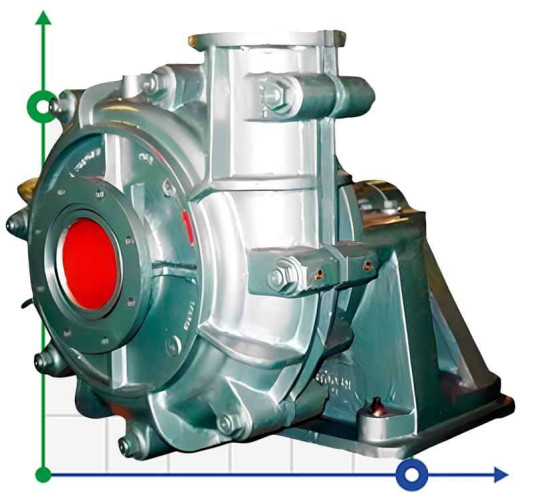 Pompa szlamowa KSHF (KSF), 50-200 mm, 10-1600 m3/h, 10-68 m