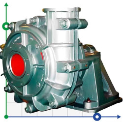 Pompa szlamowa KSHF (KSF), 50-200 mm, 10-1600 m3/h, 10-68 m
