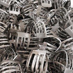 Metalowe Siodło IMTP, AISI 304, 50x0.4mm (Metal Intalox Saddes)