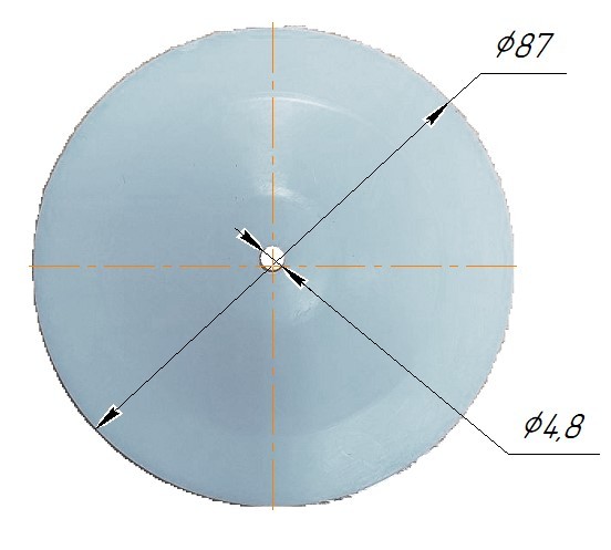 350-02-60 Membrana teflonowa, PTFE