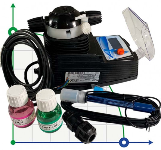 Pompa dozująca elektromagnetyczna PDE HC151+ PH-RX M60 C/PH PROBE, 1-10 l/h, 7-1 bar