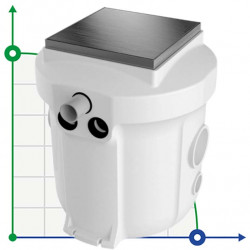 Stacja zanurzeniowa do gromadzenia i podnoszenia ścieków z panelem sterowania AIZL-HB750, 18/12, 0,75 kW, 220V, 2850 obr./min