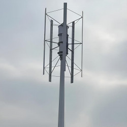 Turbina wiatrowa typu H RX-HV150K o mocy 150 kW pionowa
