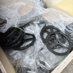 PN16 DN150 Zawór motylkowy, korpus i dysk ze stali nierdzewnej AISI 304, Seat EPDM