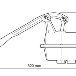 Ręczna pompa ROVATTI do usuwania powietrza z przewodu ssącego pompy PTO PRIMING PUMP -PAM