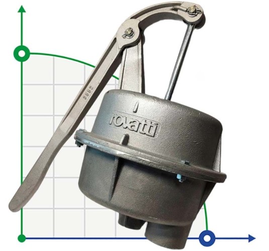 Ręczna pompa ROVATTI do usuwania powietrza z przewodu ssącego pompy PTO PRIMING PUMP -PAM