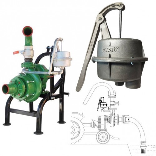 Ręczna pompa ROVATTI do usuwania powietrza z przewodu ssącego pompy PTO PRIMING PUMP -PAM