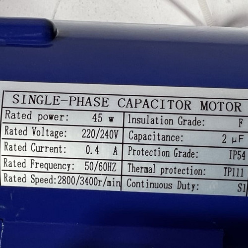 Pompa chemiczna MD-F-203SAE-5V22AYS, PPH, 33L/min, 4m, 220V