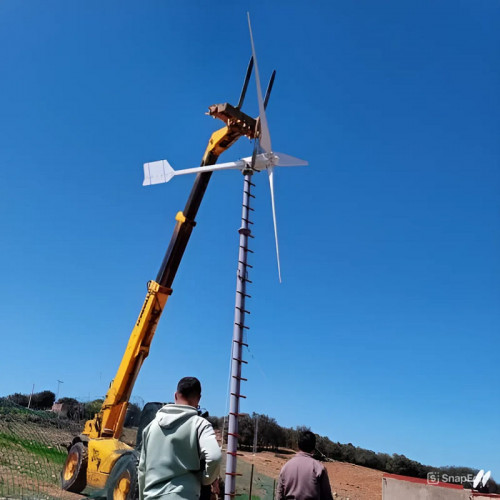 Generator wiatrowy serii G RX-25KG 25 kW poziomy