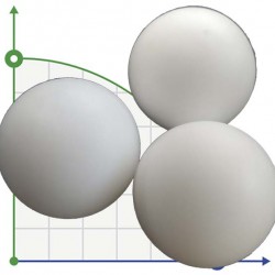 250-02-60 Zawór kulowy z teflonu, PTFE