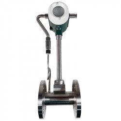 DN50 Przepływomierz wirowy ze stali nierdzewnej KLUGB DN50/PN16 RF Kołnierz DIN, do pary, 0,175-1,75 t/h, <1,6 MPa, <250°C, 4-20mA, ExdIIBT6