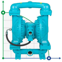 Pneumatyczna pompa membranowa DP 150 DD/SN - DD/N